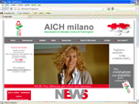 HomePage del sito http://www.aichmilano.it
