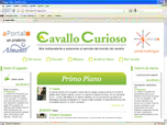 HomePage del sito http://www.cavallocurioso.it