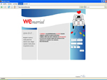 HomePage del sito http://www.wemarried.it